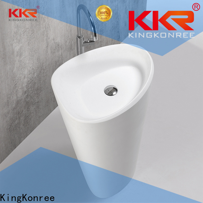 KingKonree coat pedestal sink manufacturer for bathroom