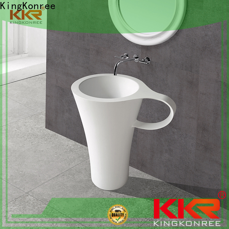 KingKonree small free standing sink factory price for hotel