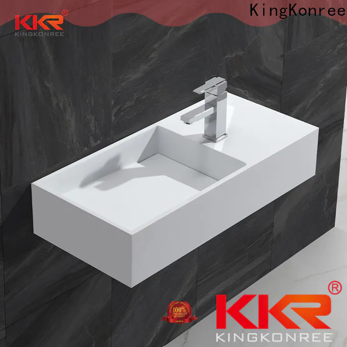 KingKonree marke pedestal sink wall mount sink for toilet