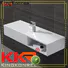 KingKonree concrete wall mount sink sink for hotel
