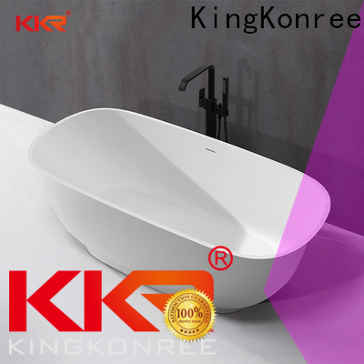 KingKonree freestanding acrylic soaking tubs at discount for bathroom