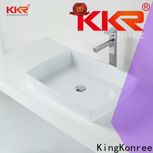 KingKonree standard above counter bathroom sink bowls manufacturer for room