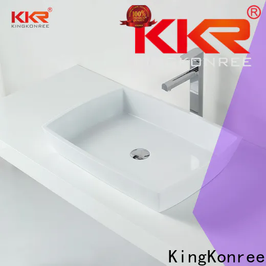 KingKonree standard above counter bathroom sink bowls manufacturer for room