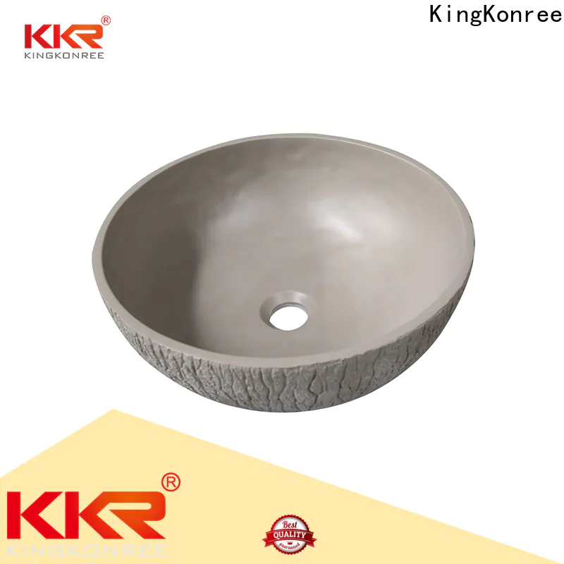 excellent above counter sink bowl customized for room