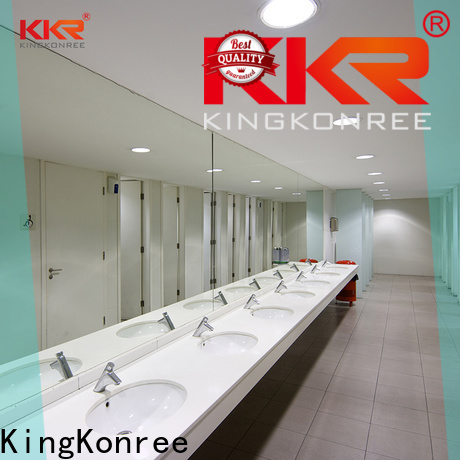 KingKonree white 31 inch bathroom vanity top manufacturer for hotel