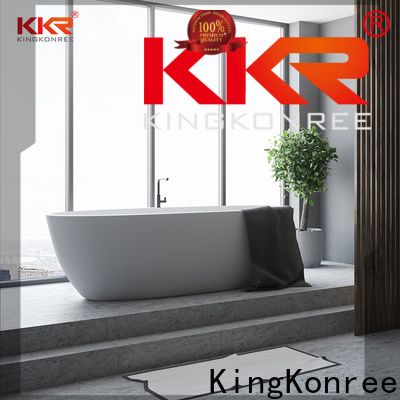 KingKonree hot-sale small free standing bath tub OEM for shower room