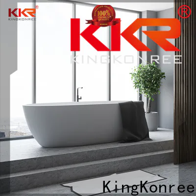 KingKonree hot-sale small free standing bath tub OEM for shower room
