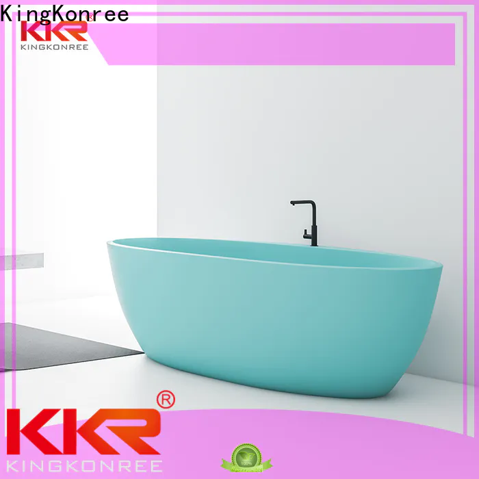 matt modern stand alone tub supplier for shower room