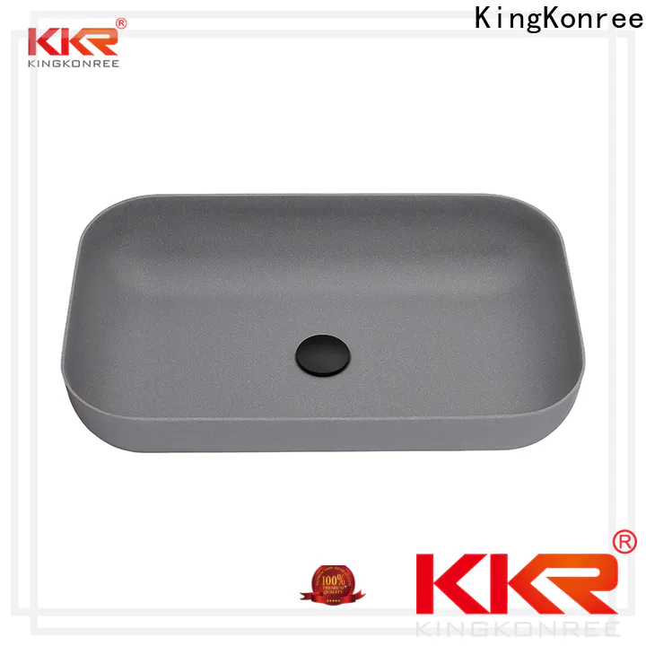 KingKonree approved small above counter basin design for room