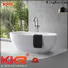 KingKonree white large freestanding bath ODM for bathroom