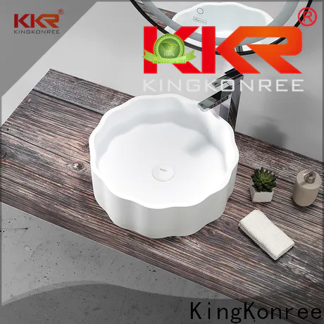 KingKonree excellent rectangle above counter basin design for hotel