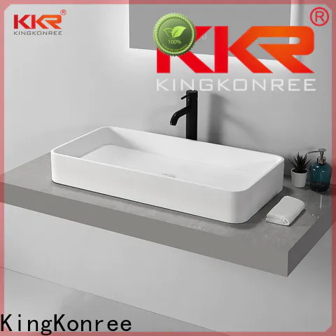 KingKonree excellent above counter wash basin at discount for restaurant