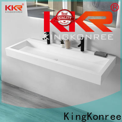 KingKonree small alape wall mounted sink design for home