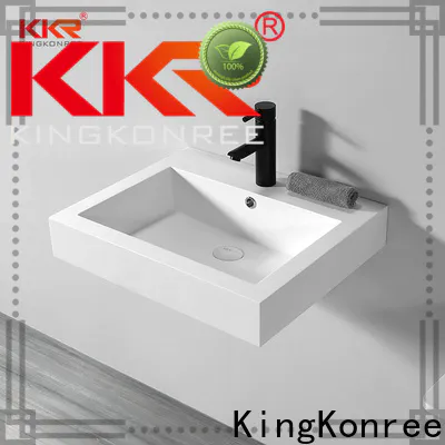 sturdy narrow wall hung sink manufacturer for toilet