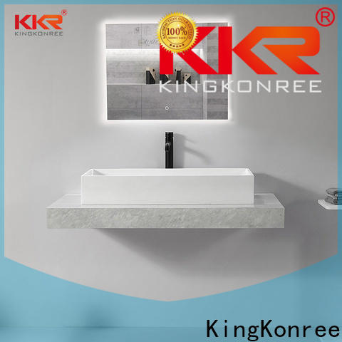 KingKonree above counter basin round supplier for home