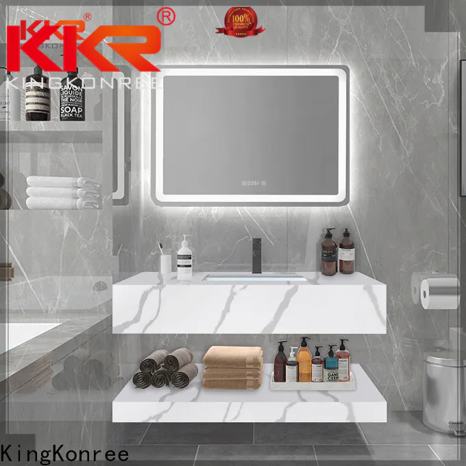 quality square wall hung sink design for home