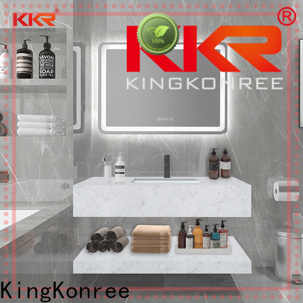 KingKonree highend wall hung sink manufacturer for hotel