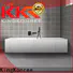 KingKonree black artificial stone bathtub manufacturer for hotel