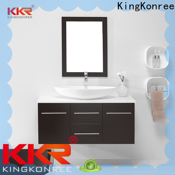 KingKonree hot-sale kitchen vanity cabinet factory for households