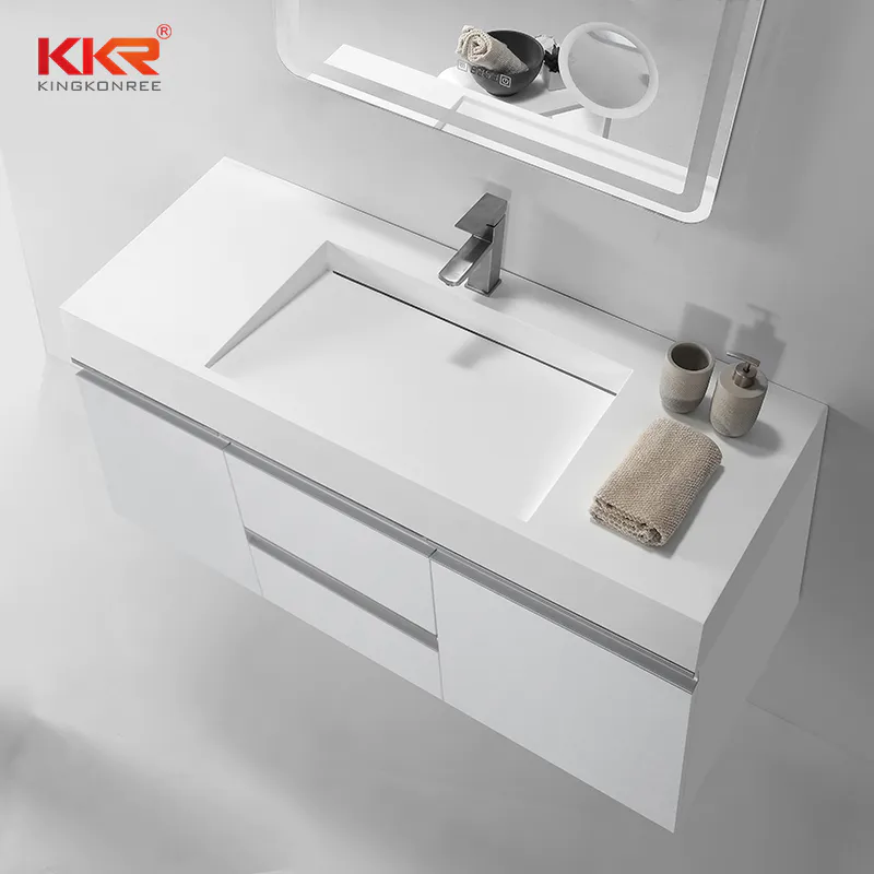 Advanced New Solid Basin Cabinet Combination Bathroom Cabinet