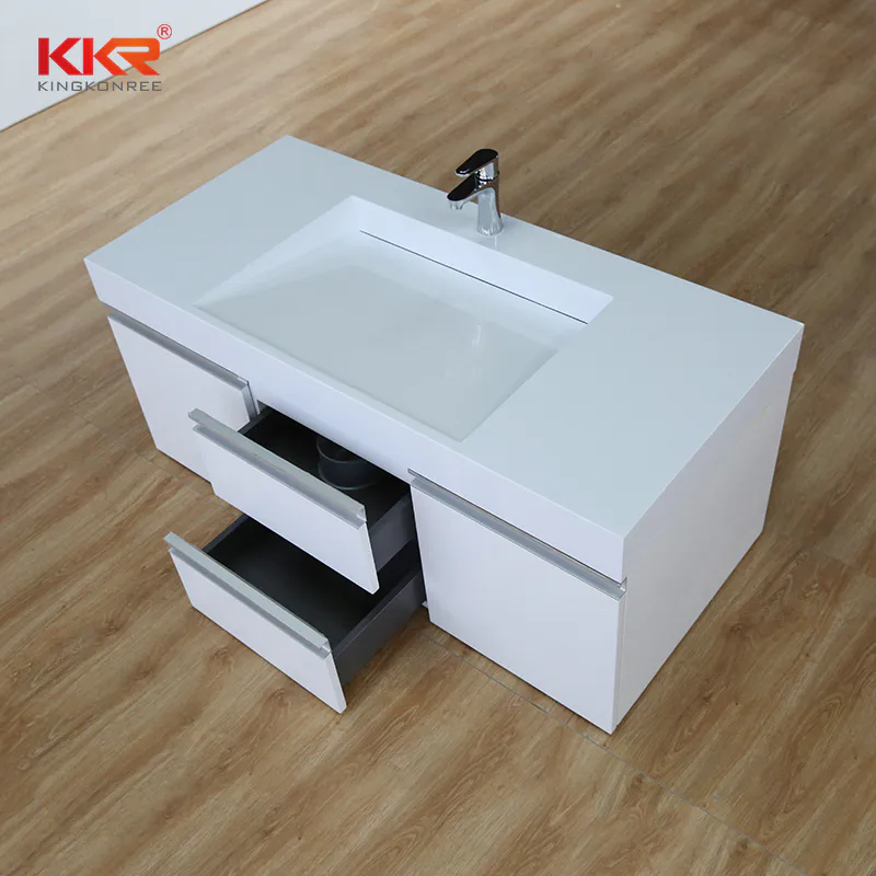 Advanced New Solid Basin Cabinet Combination Bathroom Cabinet