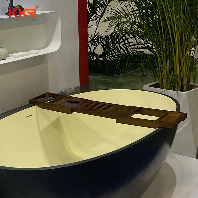 Luxury Natural Bamboo Extending Bath Tray