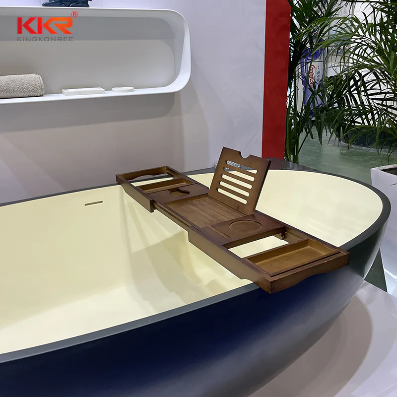 Luxury Natural Bamboo Extending Bath Tray