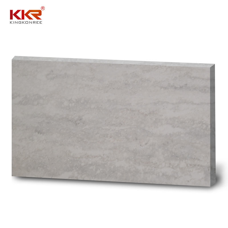 Marble Slab Veining Artificial Acrylic Stone Sheet for Stone Shower Panels