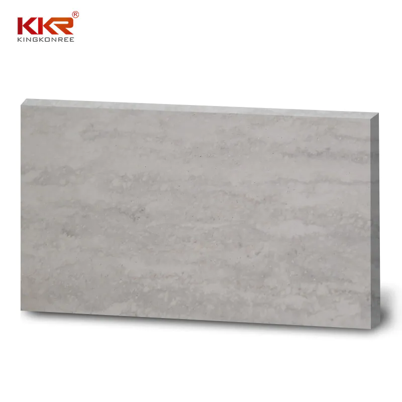 Marble Slab Veining Artificial Acrylic Stone Sheet for Stone Shower Panels