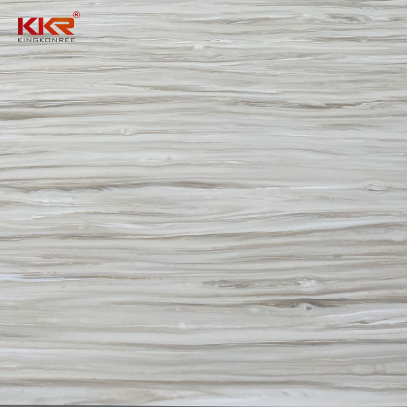 Marble Color Resin Acrylic Solid Surface Slabs Artificial Stone KKR-M8852
