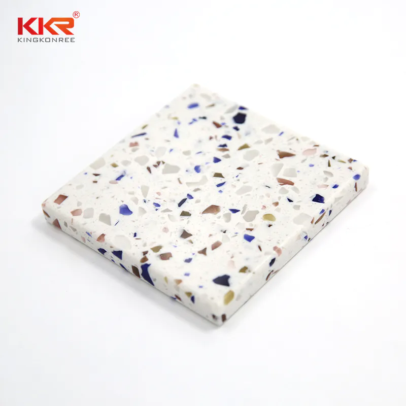 Bone White Color Modified Acrylic Solid Surface Sheets KKR-M2035