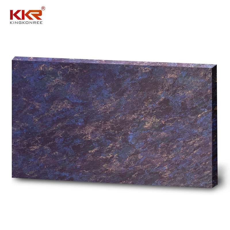 1220mm Width Artificial Marble Texture Pattern Acrylic Solid Surface Sheet