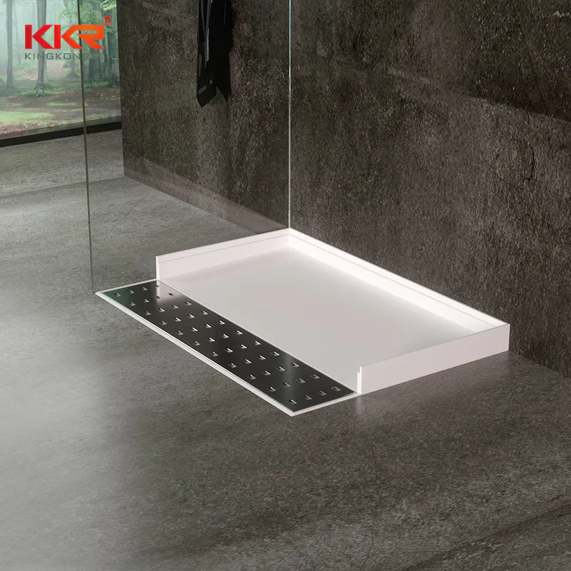 Solid Surface Shower Base pros