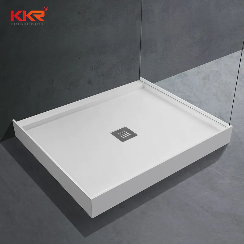 Solid Surface Resin Stone Shower Tray