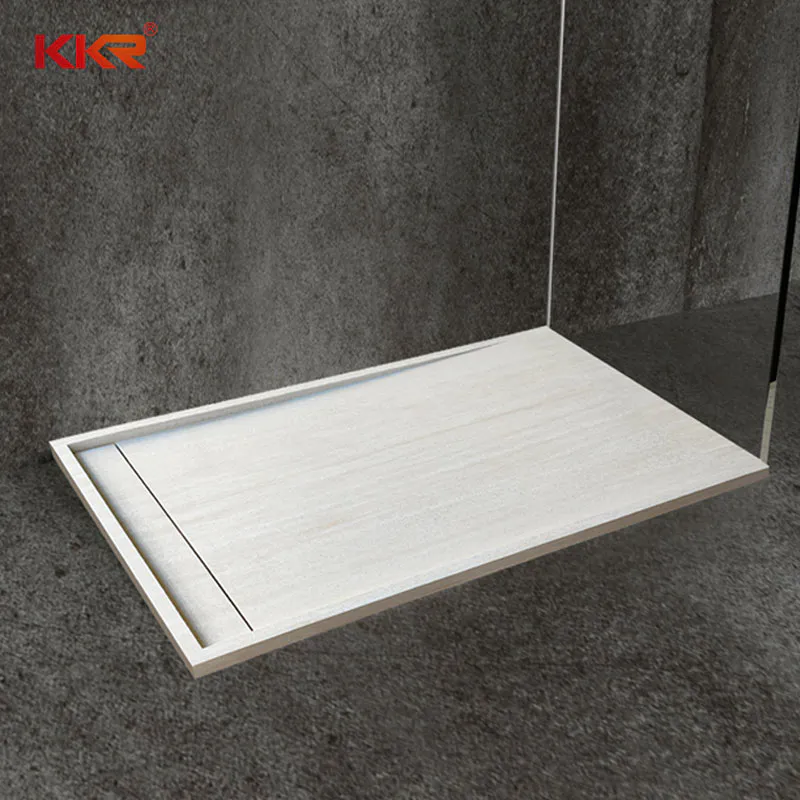 Shower Wall Adaptable Resin Shower Tray Marble Shower Pan