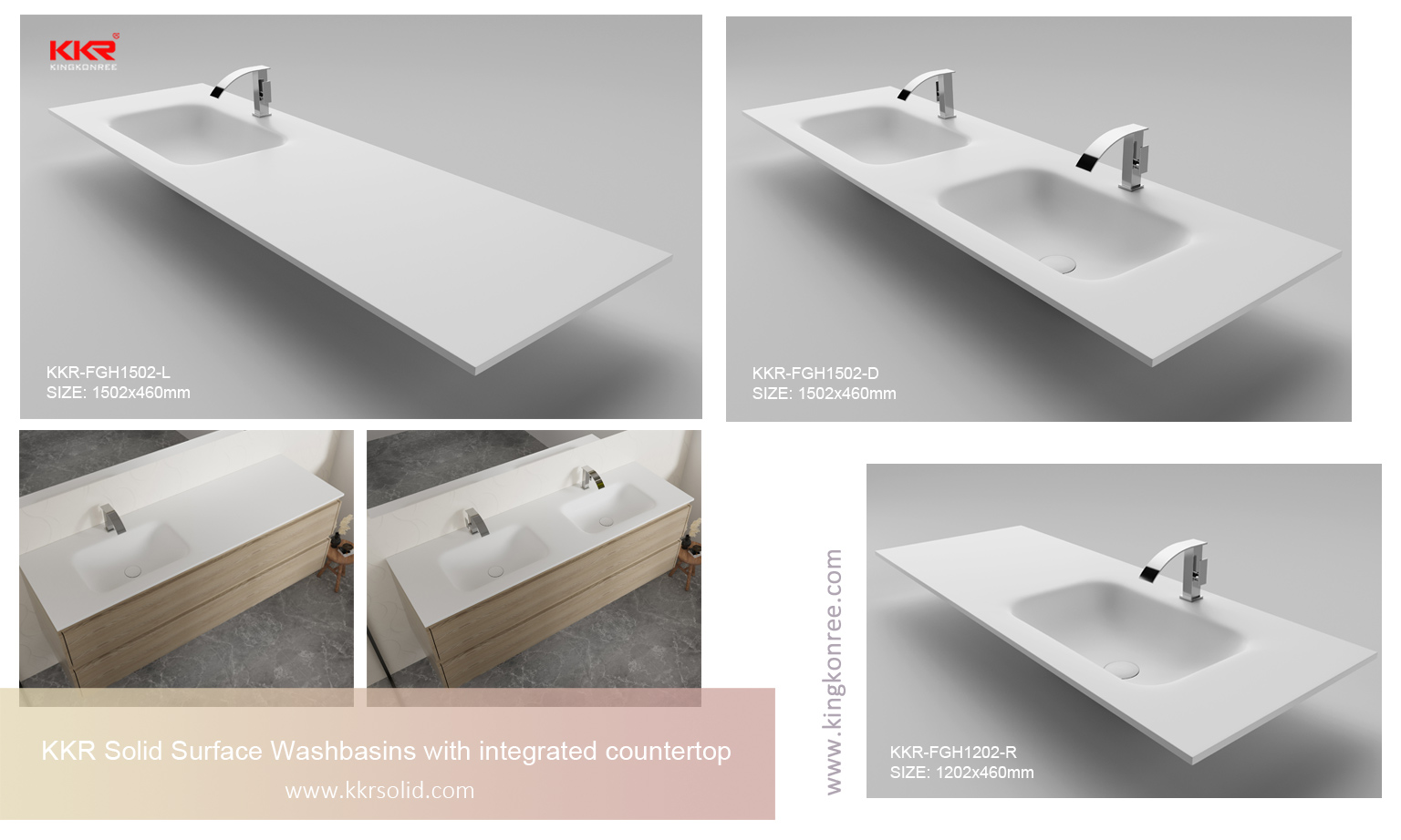 double wash basin applications