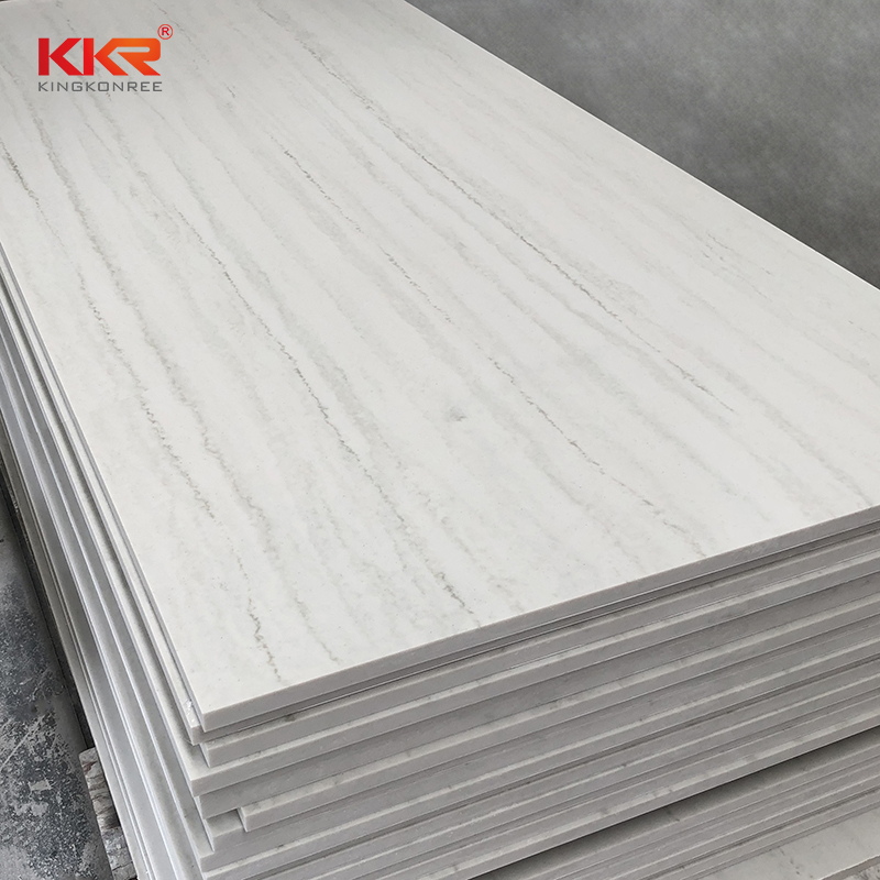 Artificial Stone Marble Style Acrylic Solid Surface Sheets Price KKR-M8871