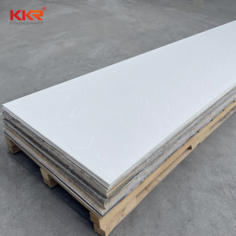 Artificial Stone Sheet Textured Marble Solid Surface Sheets Solid Surface Material KKR-M9012