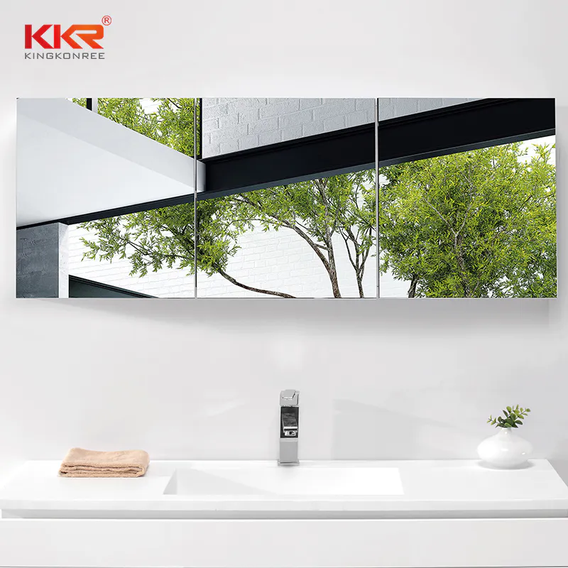 Multifunctional Space Solutions Mmulti-purpose Bathroom Mirror Cabinet KKR-756CH-M