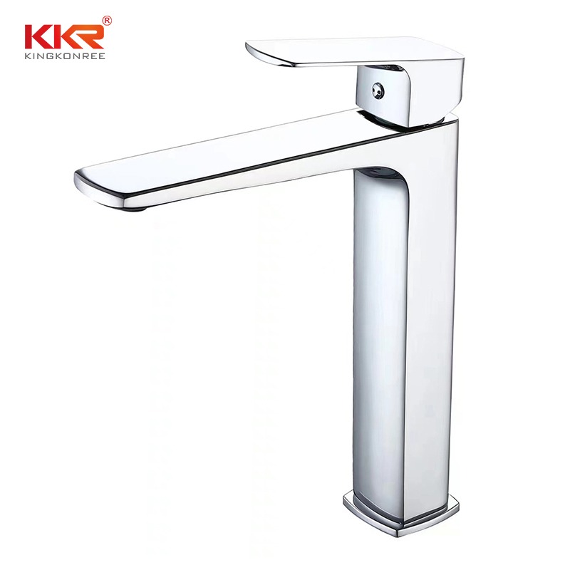 Single Handle Bathroom Faucet for Washing Basin 304 Stainless Steel Brass Modern