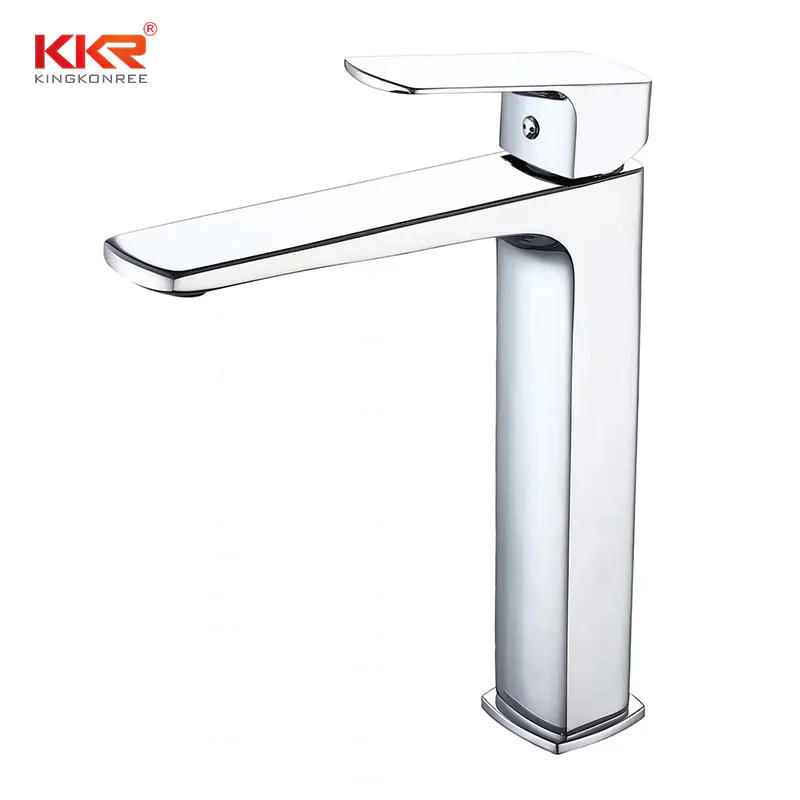 Single Handle Bathroom Faucet for Washing Basin 304 Stainless Steel Brass Modern