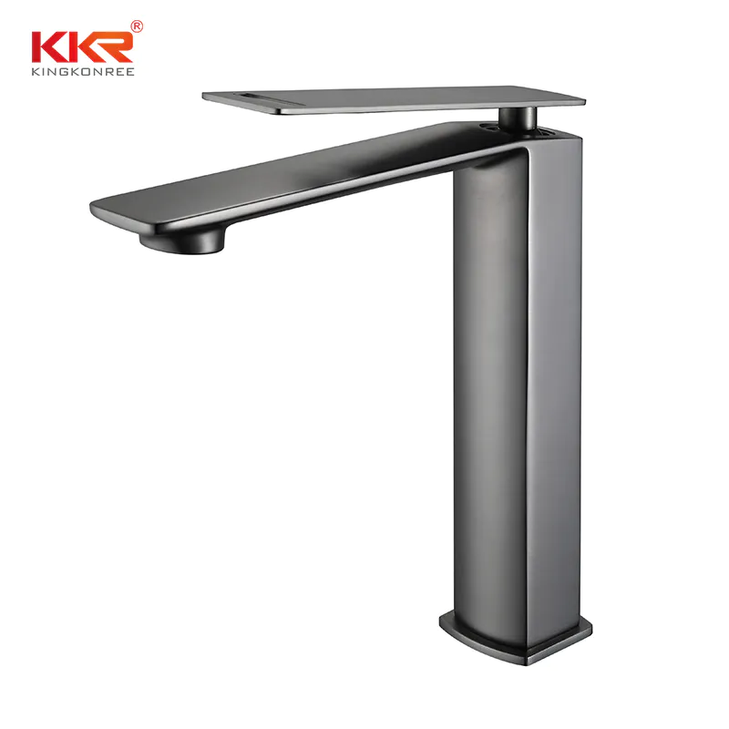 Golden Elegance Single Basin Faucet Kingkonree's Designer Lavatory Essential