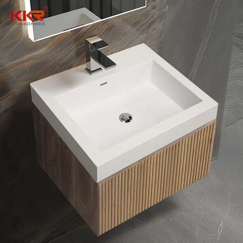 Modern Simple Style Water-Resistant Countertop Bathroom Sink Cabinet KKR-Ｈ9030