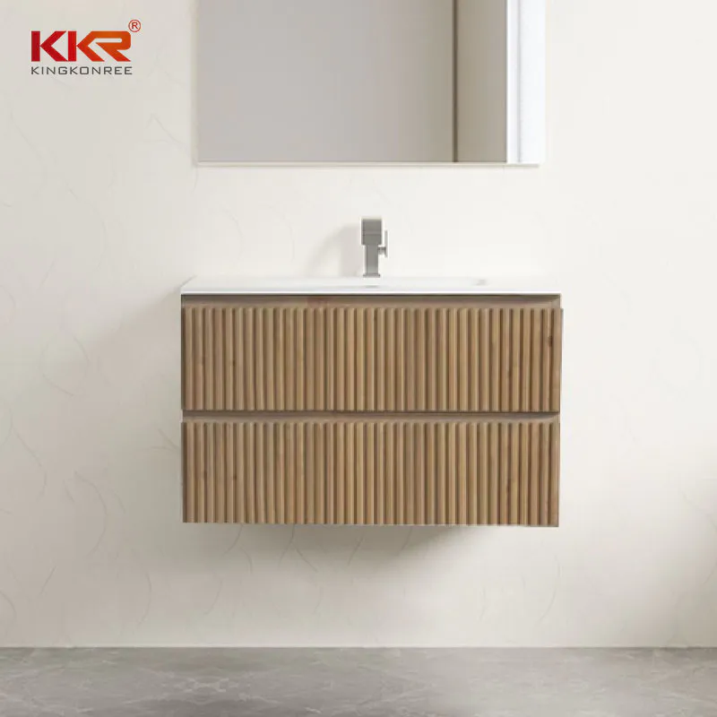 Modern Simple Style Water-Resistant Countertop Bathroom Sink Cabinet KKR-Ｈ9030
