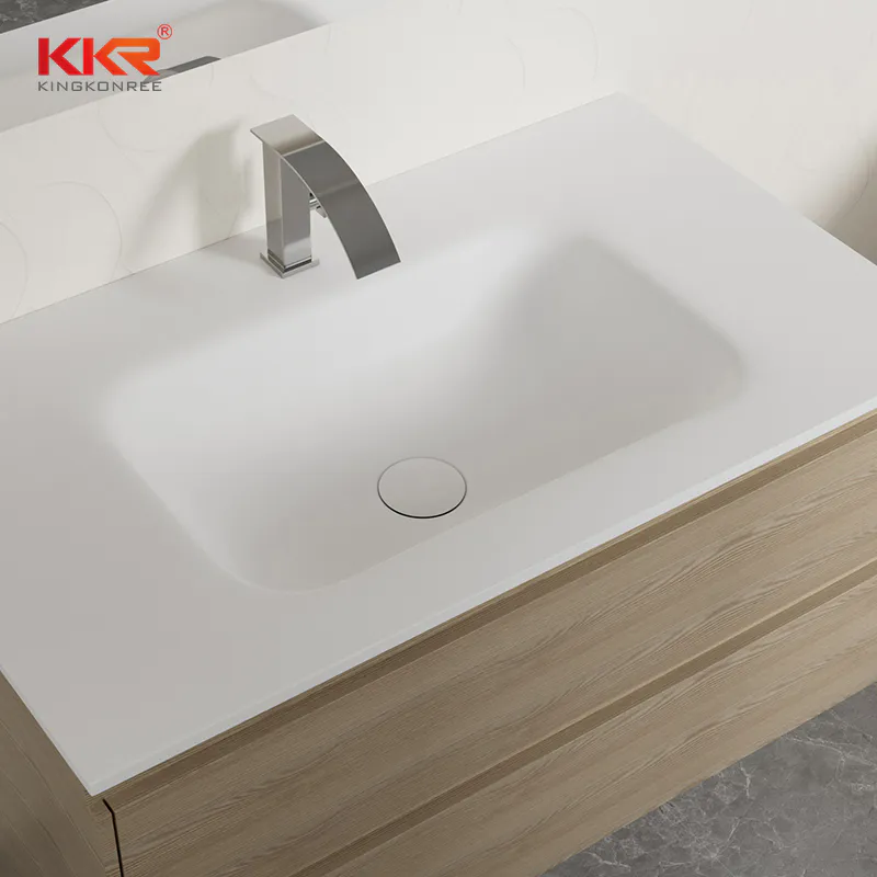 Bathroom Vanity Sink and Bathroom Cabinet Storage Can Customization KKR-FGE04