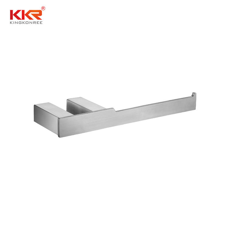 High Quality Modern Washroom Wall Mounted Stainless Steel Toilet Paper Roll Holder KKR-3709