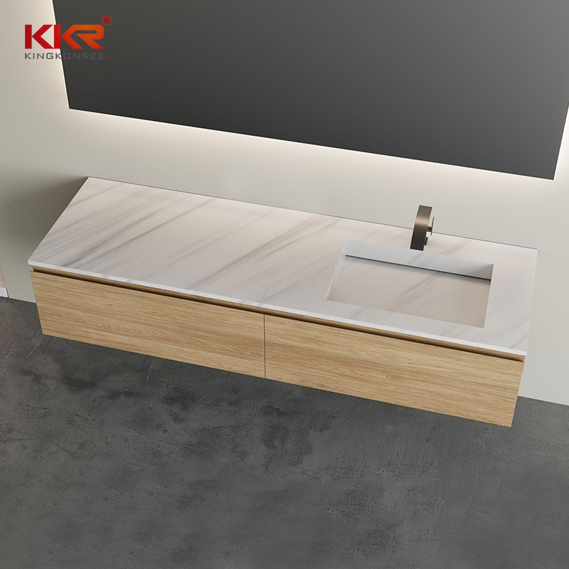 Calacatta Marble Wash Basin Design Bathroom Vanity Sink KKR-M8902
