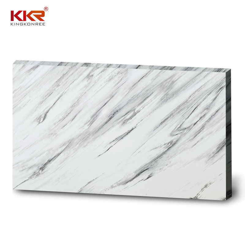 Artificial Marble Customized Building Material Solid Surface Sheet KKR-M8902