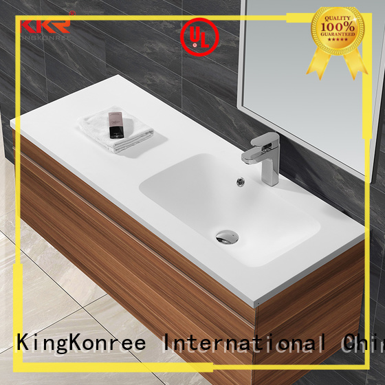 KingKonree grey washroom basin sinks for bathroom