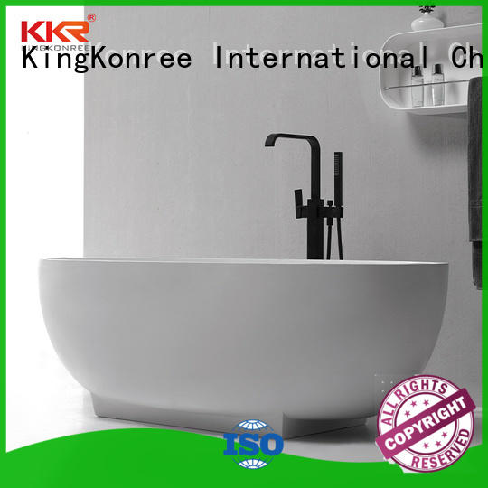 KingKonree solid surface freestanding tubs custom for bathroom